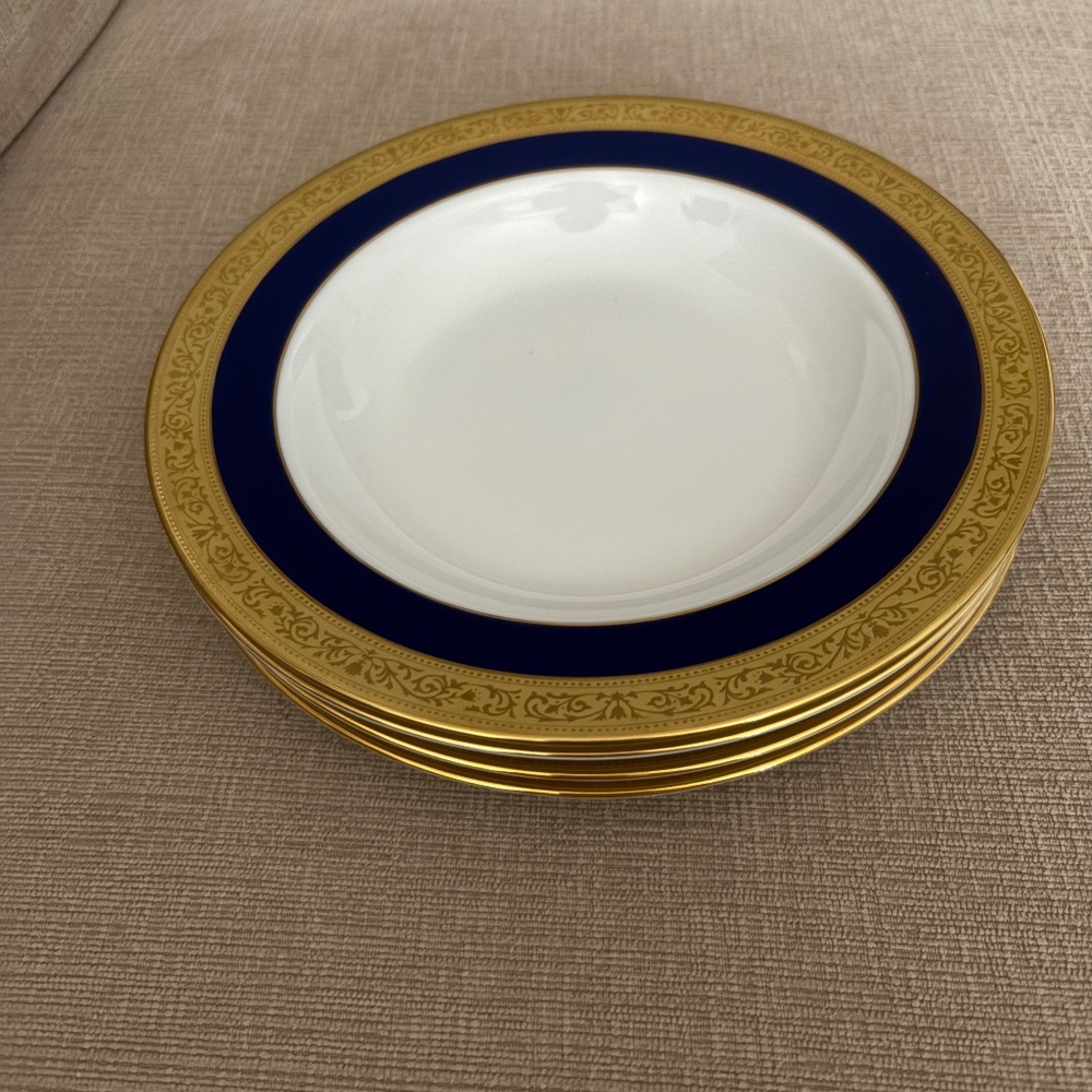 NWOT Muirfield New York 99171 Victorian Cobalt plate